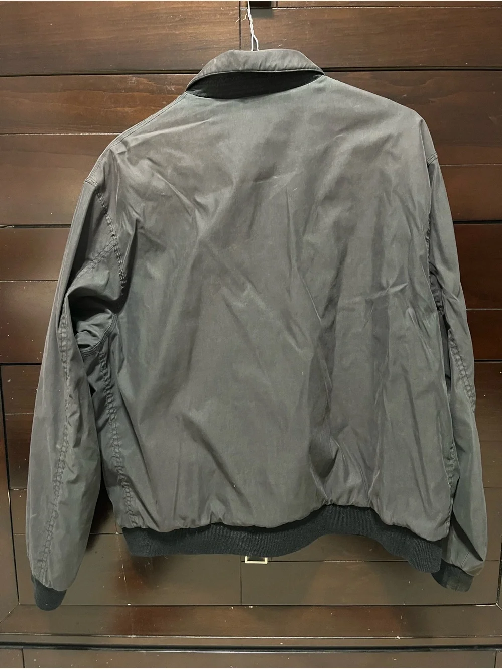 UE Men's Gray Bomber Jacket